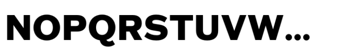 Typonium XBold Font UPPERCASE