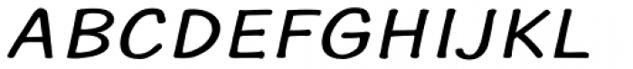 Typothetical 1 Expand Oblique Font UPPERCASE