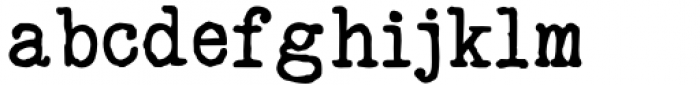 Typrighter V1 Bold Font LOWERCASE