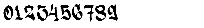 Tyzone Font OTHER CHARS