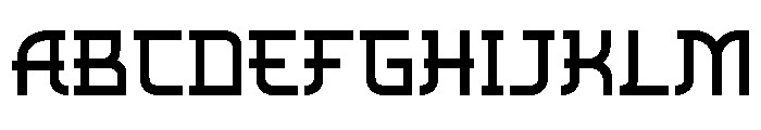 Tzuyuha Regular Font UPPERCASE