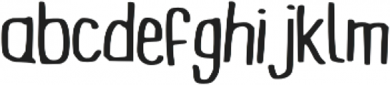 Tzanah otf (700) Font LOWERCASE