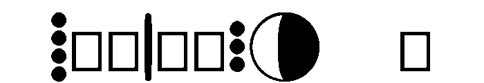 tzolkin Regular Font OTHER CHARS