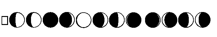 tzolkin Regular Font UPPERCASE