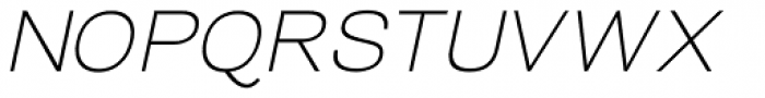 Tzaristane B Normal Oblique Font UPPERCASE