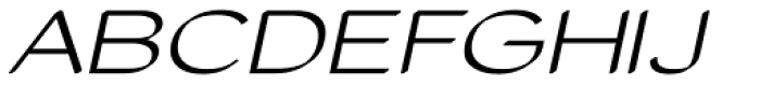 Tzaristane Cal Exp Oblique Font UPPERCASE