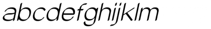 Tzaristane Cal Oblique Font LOWERCASE