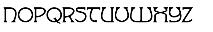 Tzavelast Font LOWERCASE