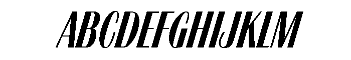 Tzigane Regular Font UPPERCASE