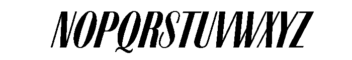 Tzigane Regular Font UPPERCASE
