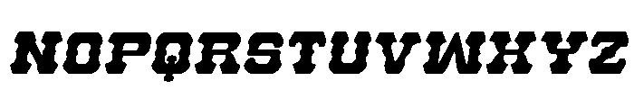 U.S. Marshal Semi-Italic Font LOWERCASE