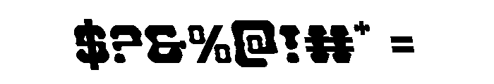 U.S. Marshal Semi-Leftalic Font OTHER CHARS