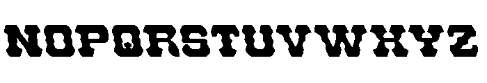 U.S. Marshal Semi-Leftalic Font UPPERCASE