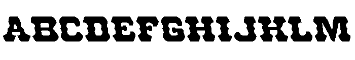 U.S. Marshal Semi-Leftalic FONT