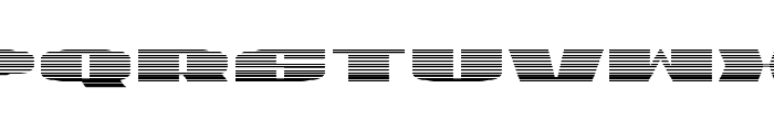 U.S.A. Gradient Font LOWERCASE