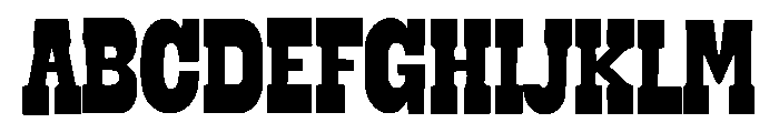 Uachmont Font UPPERCASE