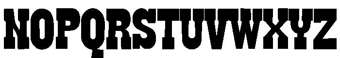Uachmont Font UPPERCASE