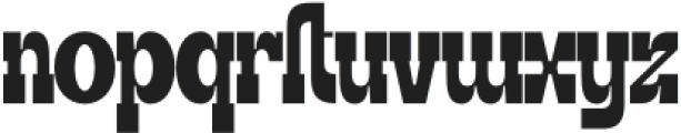 UachmainSlab otf (400) Font LOWERCASE