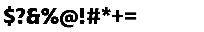 Uai Black Font OTHER CHARS