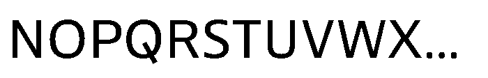 Uai Darkmode Semibold Font UPPERCASE