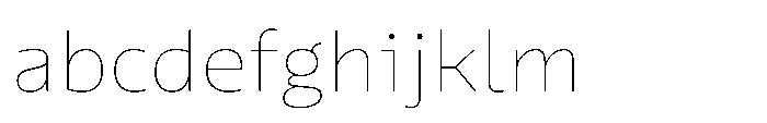 Uai Darkmode Thin FONT