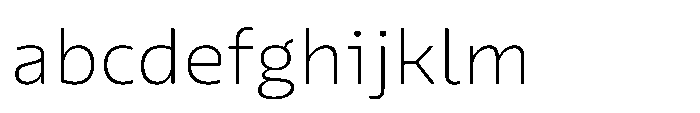 Uai Extralight FONT