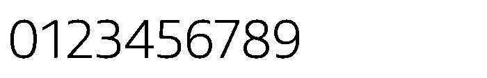 Uai Light Font OTHER CHARS