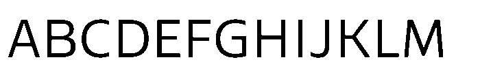 Uai Regular Font UPPERCASE