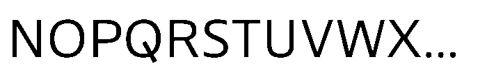 Uai Regular Font UPPERCASE