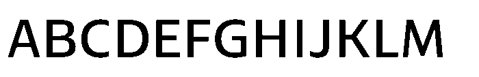Uai Semibold Font UPPERCASE