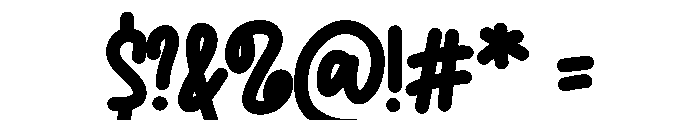 Ubau Font OTHER CHARS