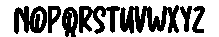 Ubau Font UPPERCASE