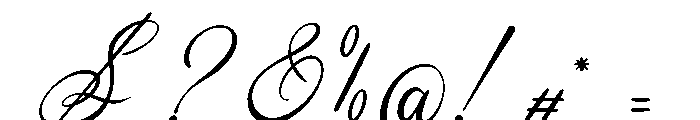 Ubel Amour Font OTHER CHARS