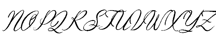 Ubel Amour Font UPPERCASE