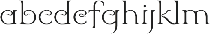 Ubud-Medium ttf (500) Font LOWERCASE