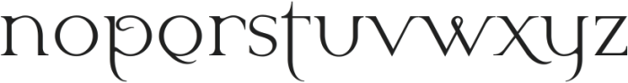 Ubud-Medium ttf (500) Font LOWERCASE