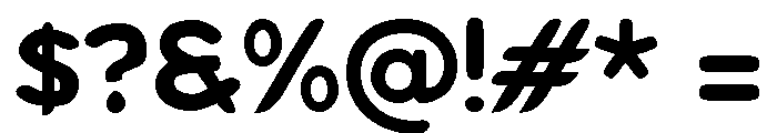 UBAHIN Font OTHER CHARS