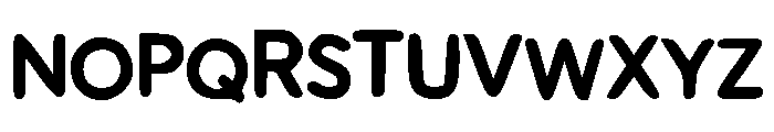 UBAHIN Font UPPERCASE