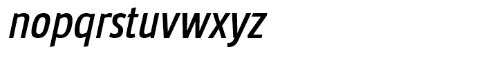 Ubik Condensed Italic Font LOWERCASE