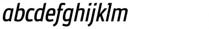 Ubik Grotesk Cond Italic Font LOWERCASE
