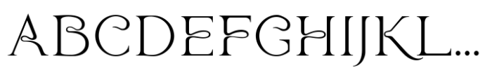 Ubud Medium Font UPPERCASE