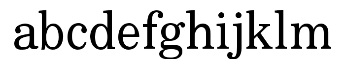 Uchen Regular Font LOWERCASE