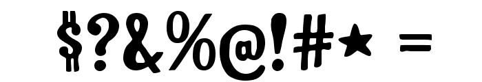 Uchiyama-Regular Font OTHER CHARS