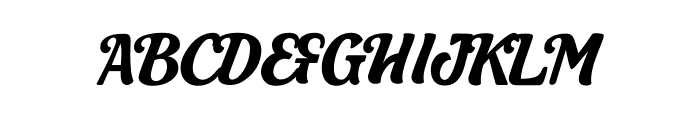 Uchul Font UPPERCASE