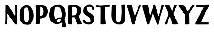 Uchiyama Regular Font UPPERCASE