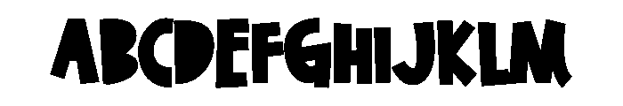 Udderly Patriotic CF Font UPPERCASE