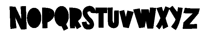 Udderly Patriotic CF Font UPPERCASE