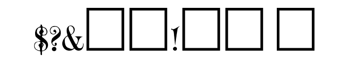 Uechi Regular Font OTHER CHARS