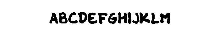 uelek Font UPPERCASE
