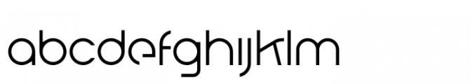 Uegor Light Font LOWERCASE